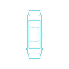 Digital Smart Watches Huawei Talkband B3 Vinyl Cutting Svg File, Free Vectors File